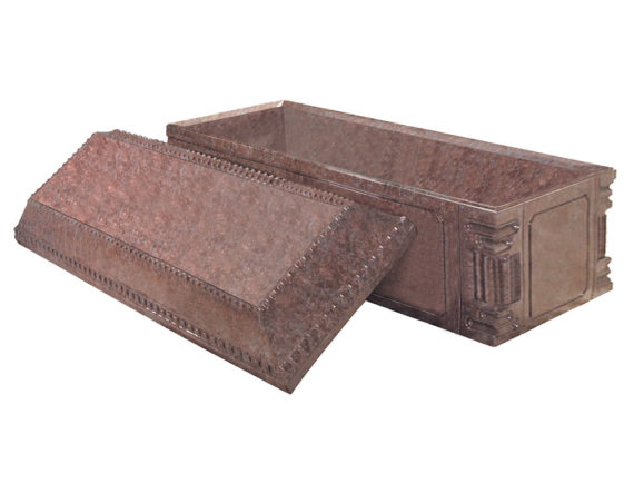 Granite lined burial vault - faux granite burial vault