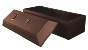 basic bronze burial vault - midwest cemetery service