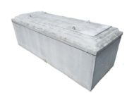 Step side concrete vault- cardinal vault system