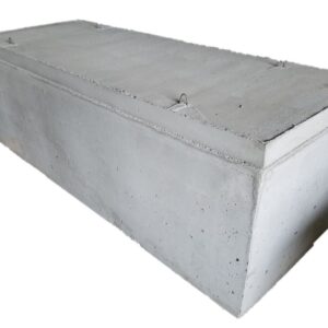 Flat top burial vault - Concrete vault - Basic Burial vault - concrete vault - grave box